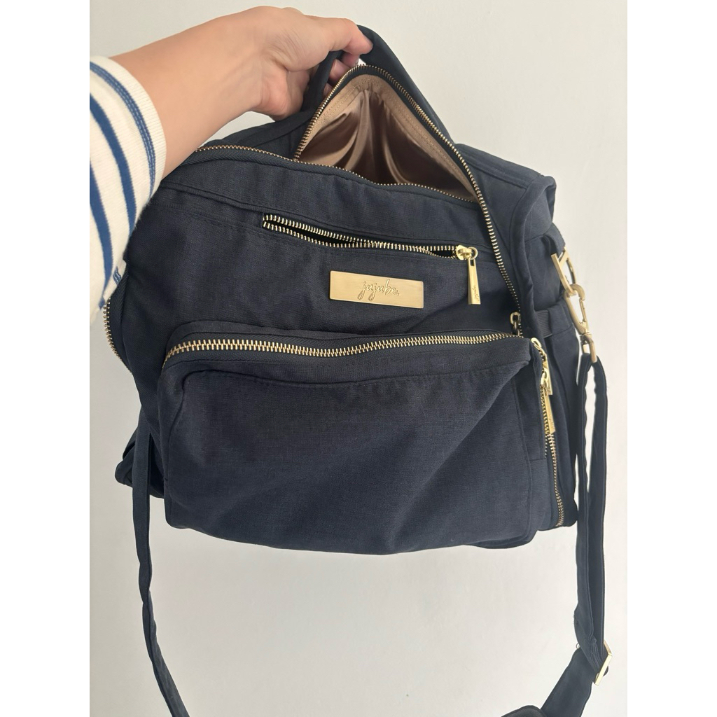 (PRELOVED) Jujube diaper bag B.F.F BFF Indigo Navy