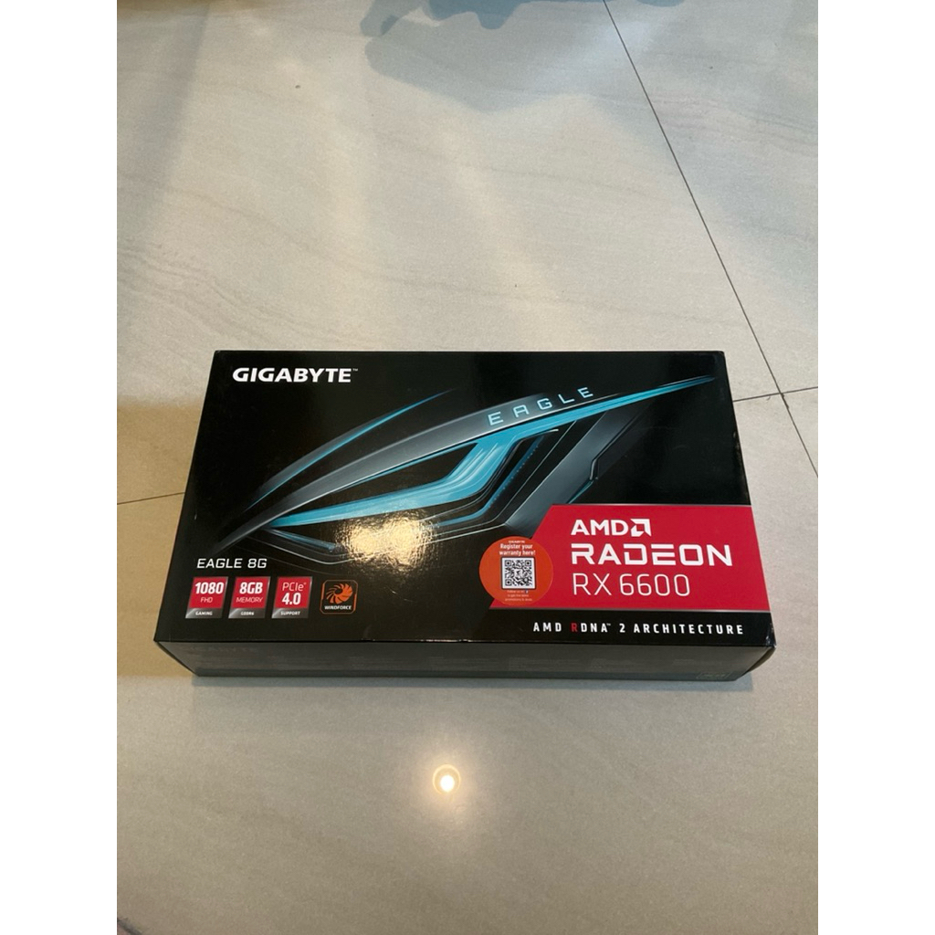 AMD GPU GIGABYTE RX 6600 EAGLE 8GB GDDR6 (2nd/bekas)
