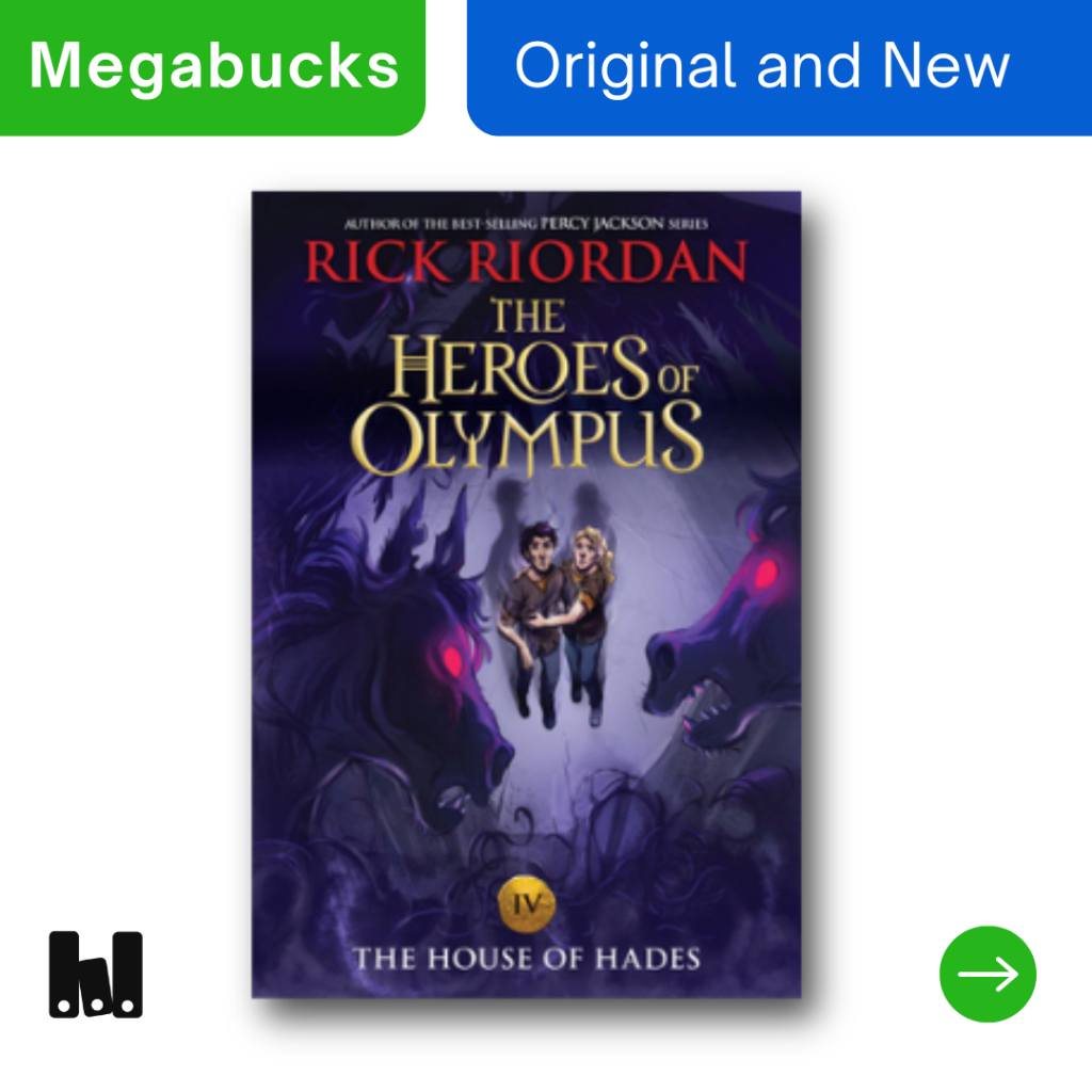 (Disney Hyperion) The Heroes of Olympus #4 The House of Hades by Rick Riordan Original English