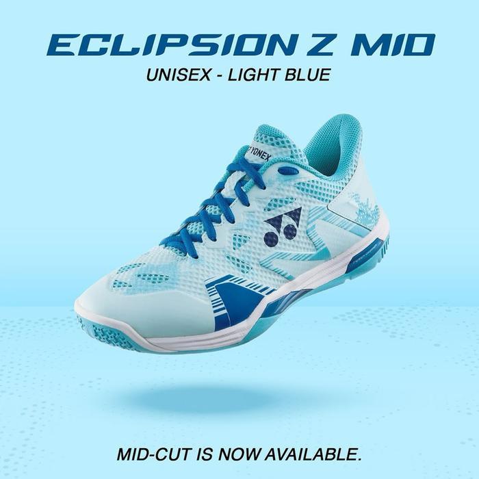 YONEX SHB Eclipsion Z3 MID SHBELZ3MD - Light Blue Sepatu Badminton (Original)