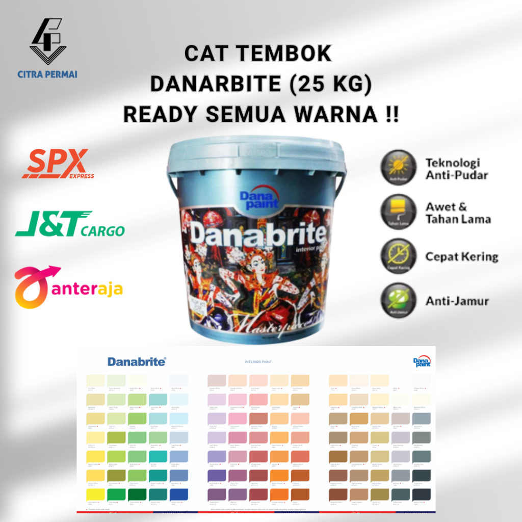 CAT TEMBOK/CAT DINDING DANABRITE 25KG