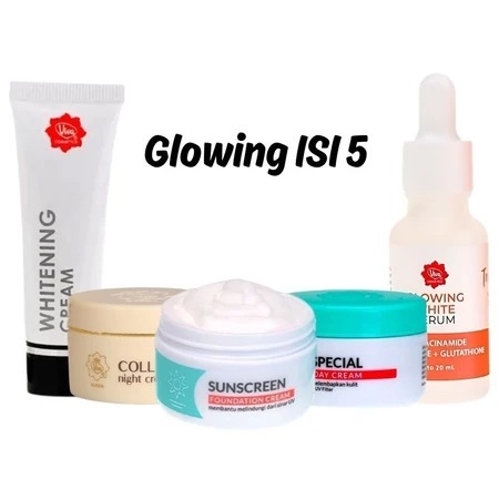 Viva Paket Glowing Skincare Mencerahkan 5 Produk Paket Skincare