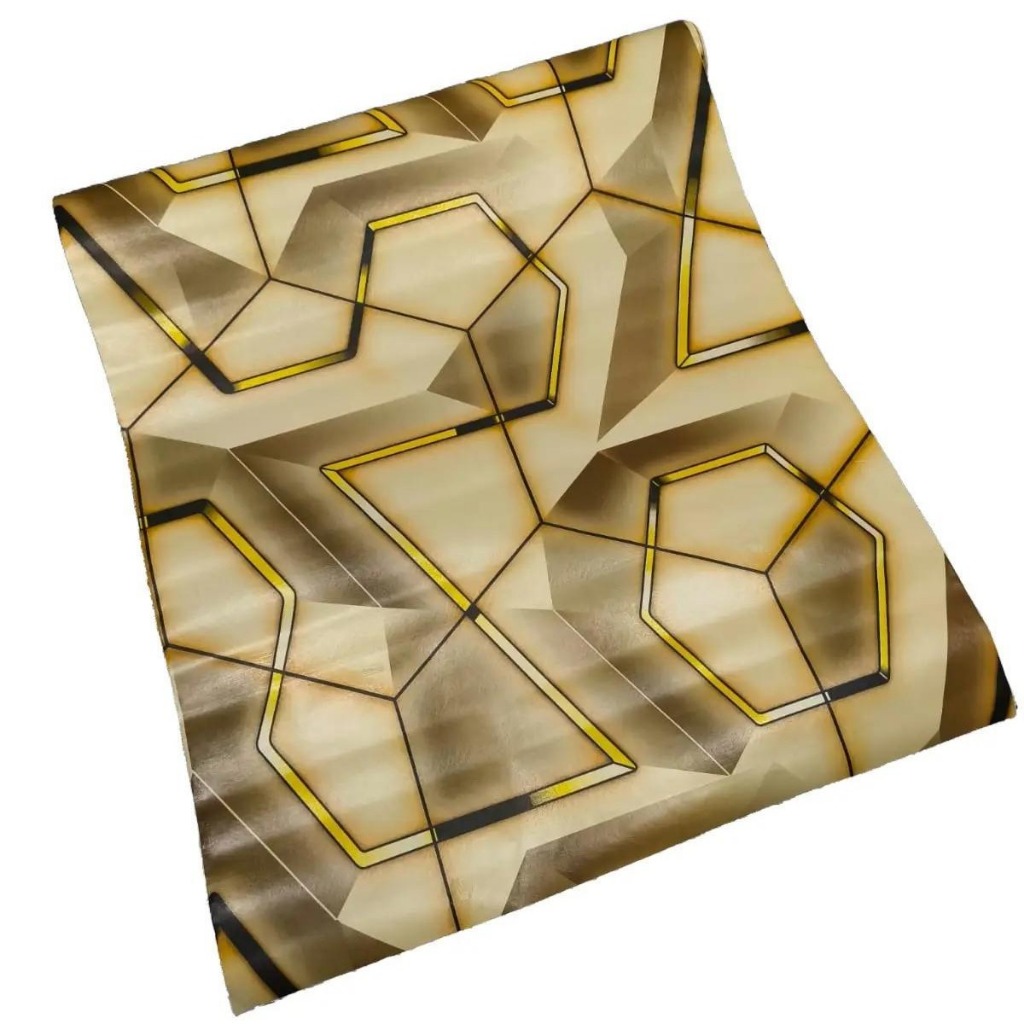 Wallpaper Dinding Motif Geometri 3D 45cm x 10m Wallpaper Dinding Kamar 10 meter