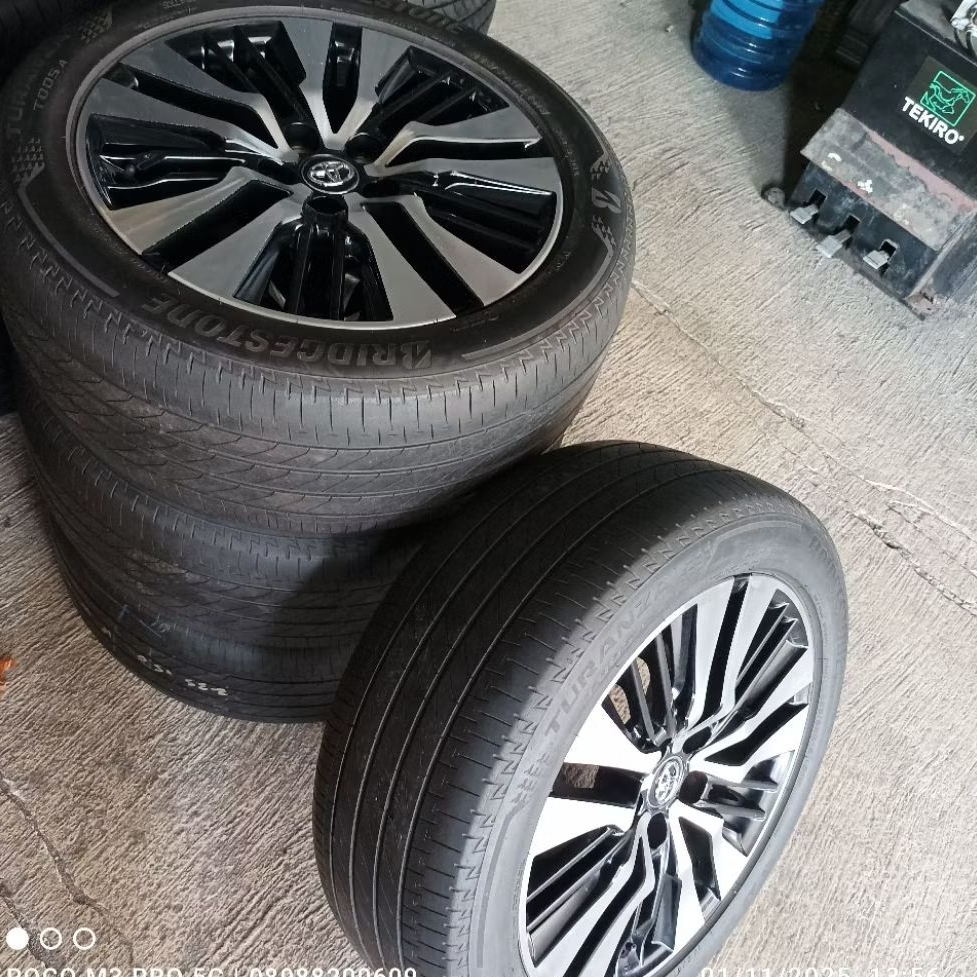 velg alphard transformer r18 original toyota