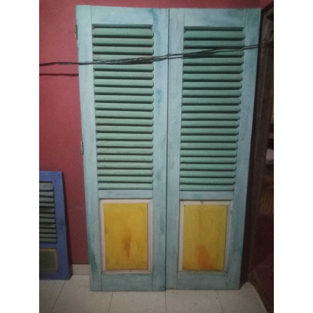 pintu kuno jati jumbo bongkaran rumah