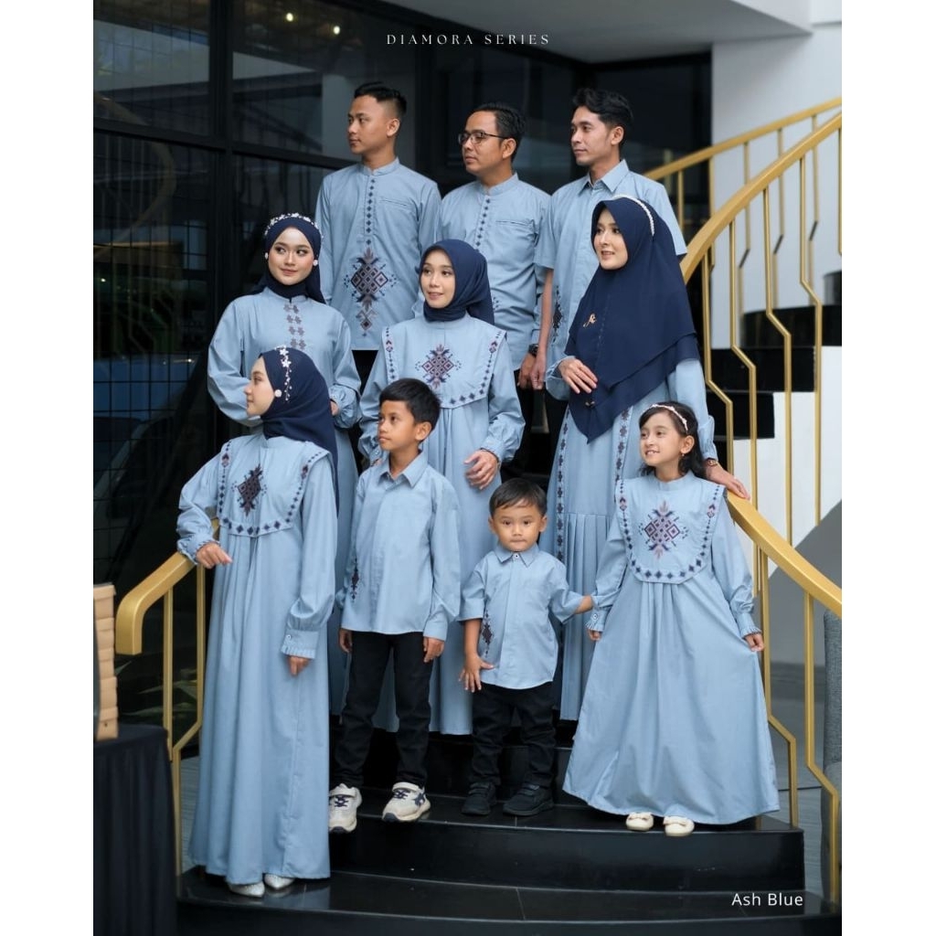 PO‼️[ORDER VIA CHAT-JANGAN CHECK OUT] Sarimbit Keluarga Lebaran Idul Fitri 2026 Diamora Ied Series b