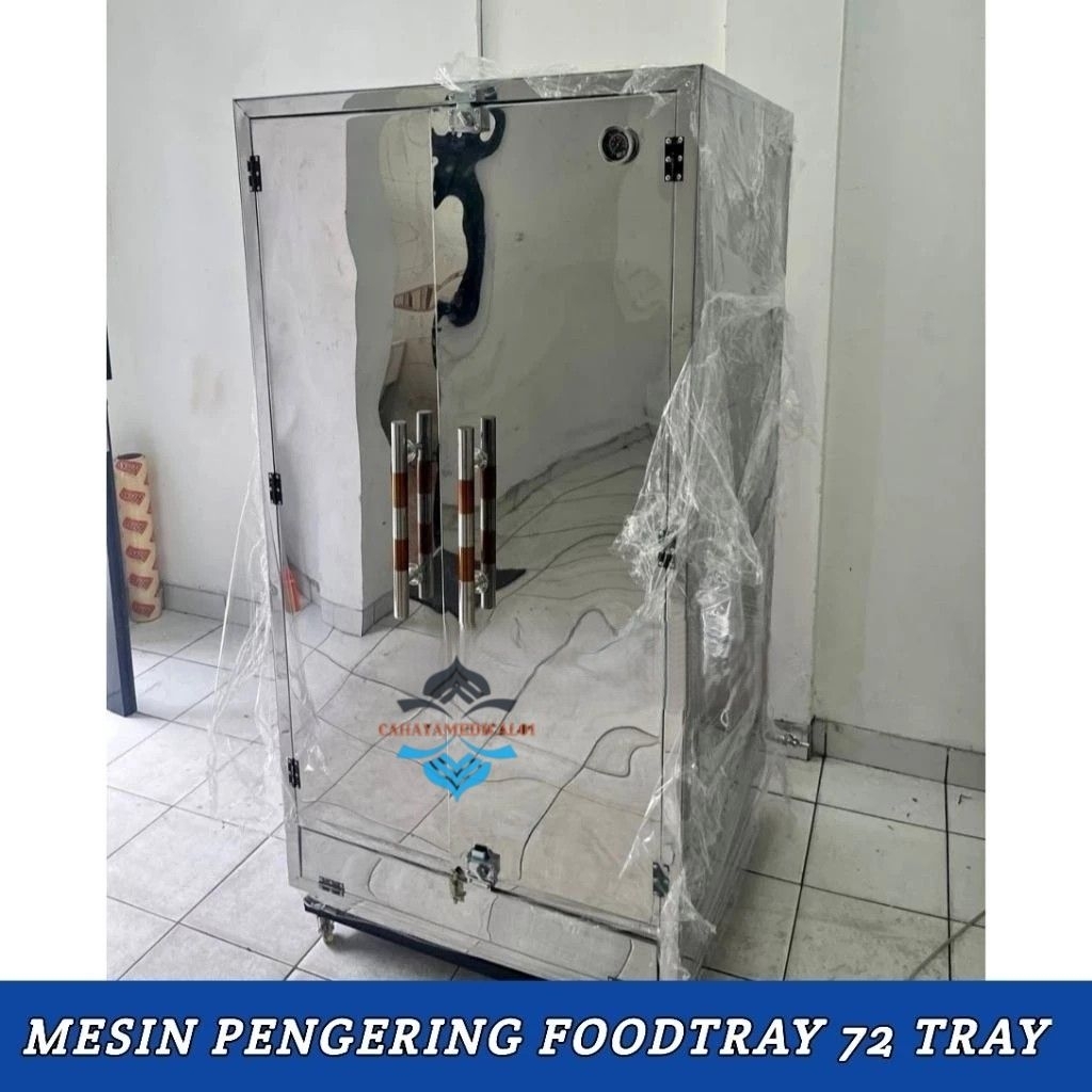 Oven GAS mesin pengering FOODTRAY Kapasitas 72 Tray / Mesin pengering ompreng 72 tray