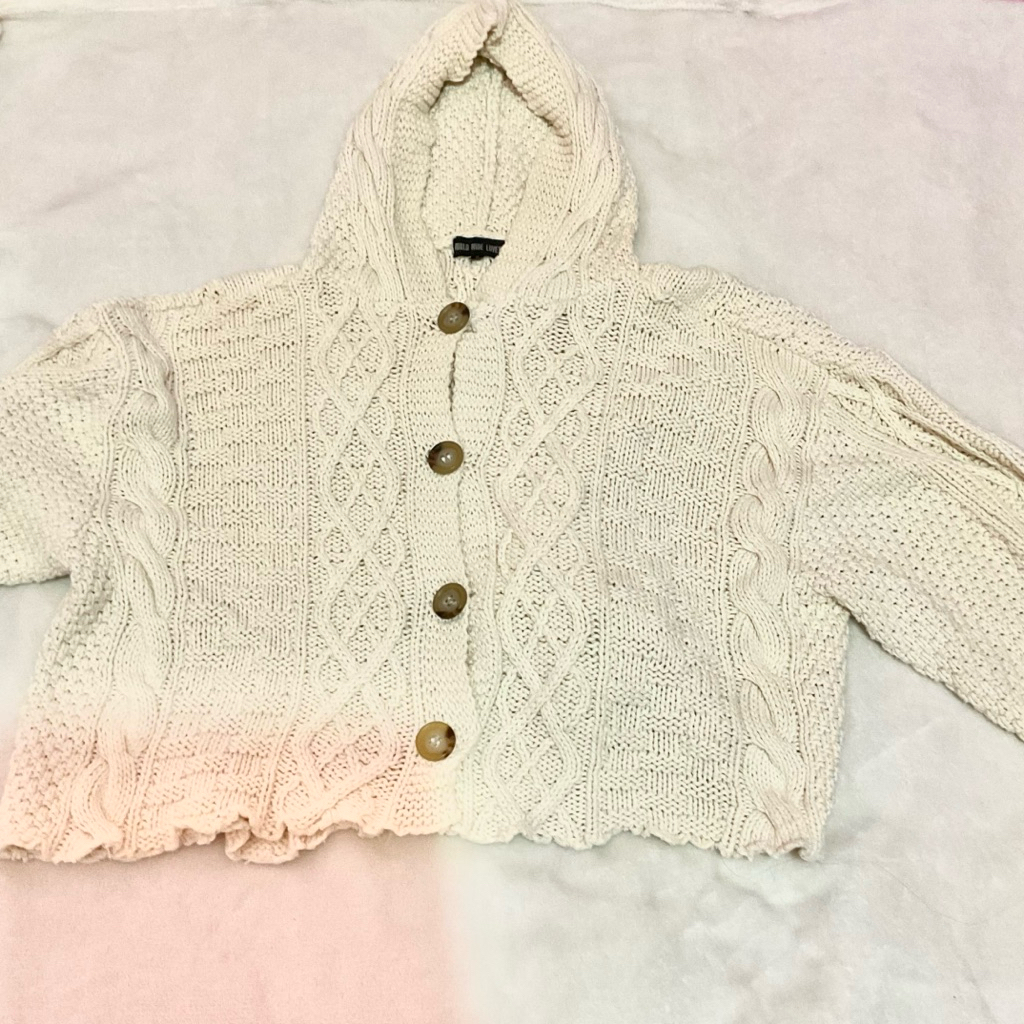 Baju Rajut Kepang Lembut