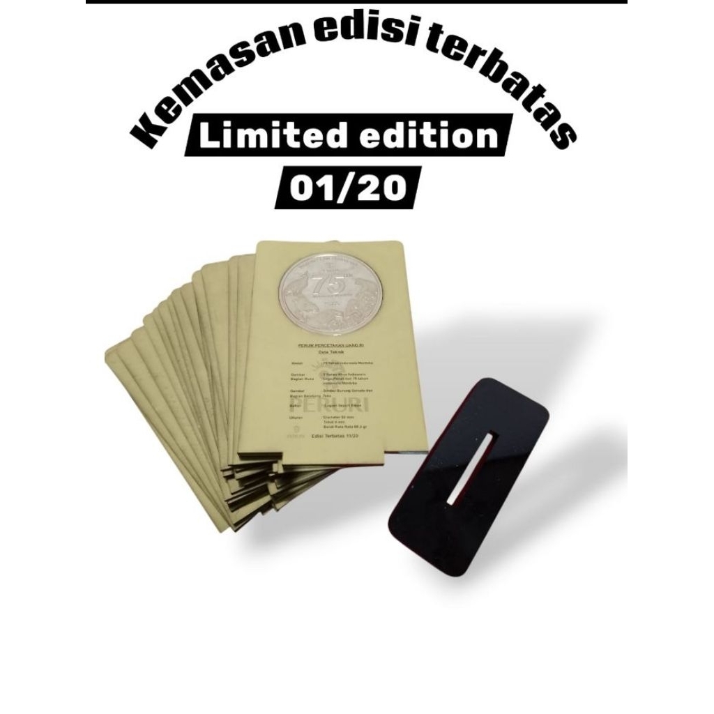 koin 75 Peruri limited edition gold