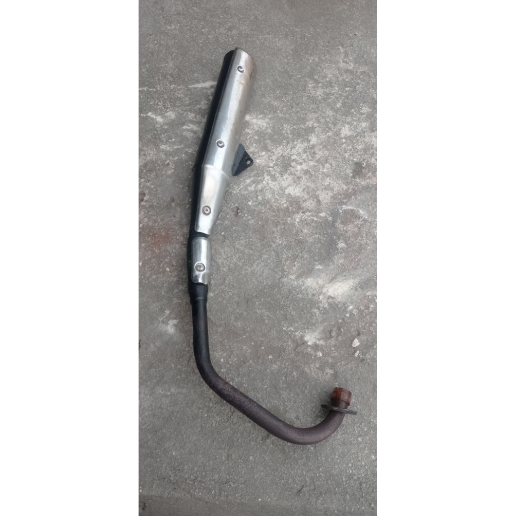 knalpot Megapro Primus original/knalpot copotan Megapro primus