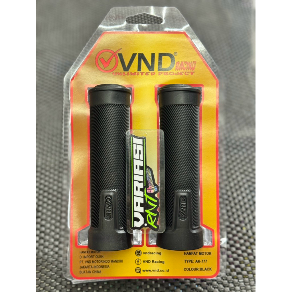 Handgrip VND type Ak 777 Universal Motor Hitam
