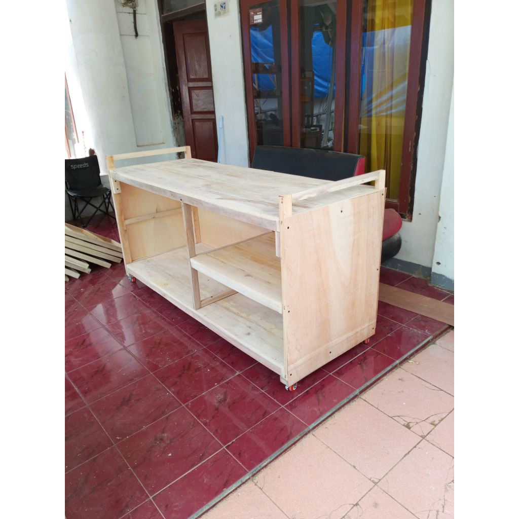 MEJA ETALASE WARUNG NASI