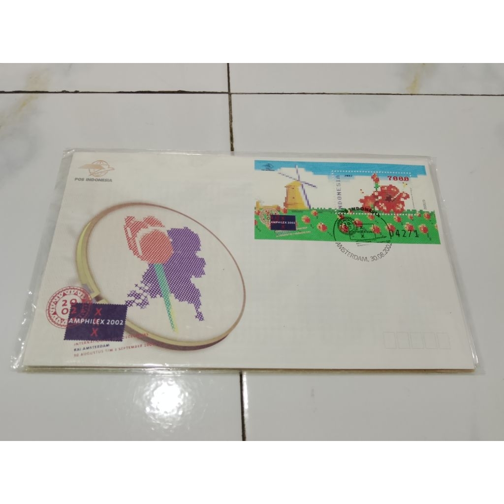 Prangko Sampul Hari Pertama Amphilex