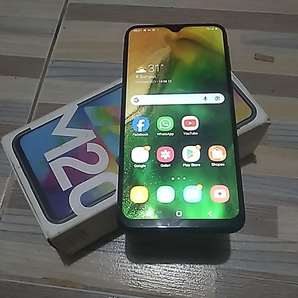 HP SAMSUNG GALAXI M20 RAM 3/32 GB NORMAL (KET. BACA DISKRIPSI).