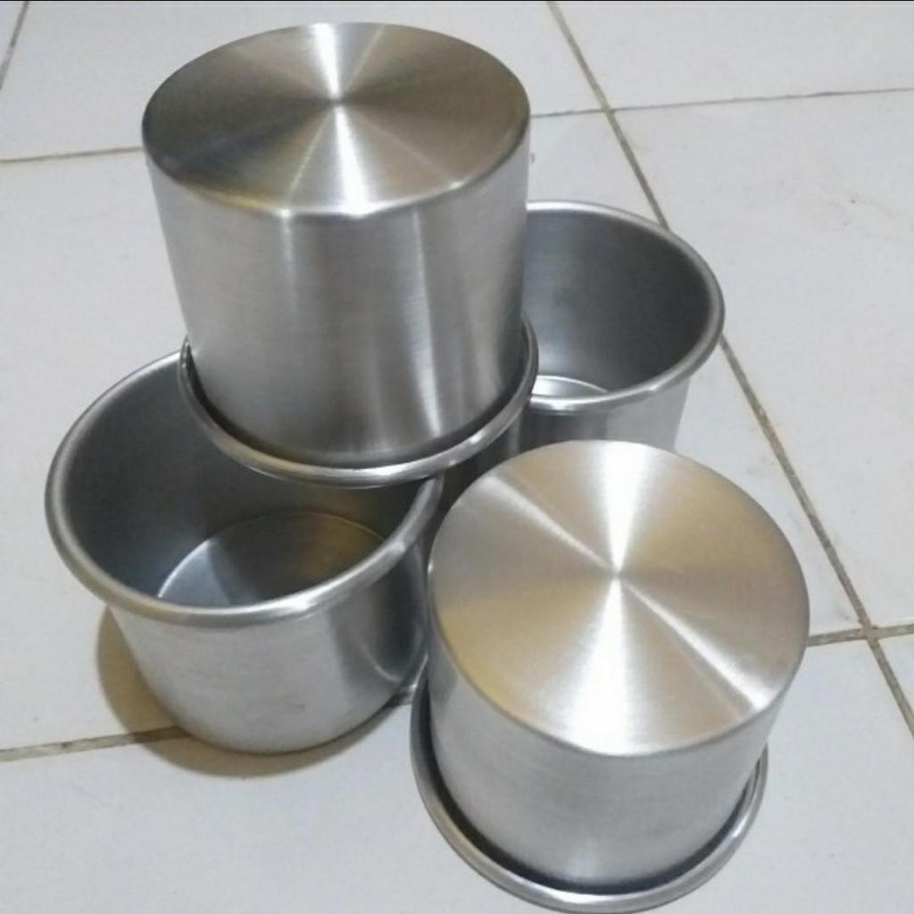 Loyang Bulat press Tanpa Sambung/Cetakan Kue Korean Cake/Loyang Bulat Mini KoreanCake