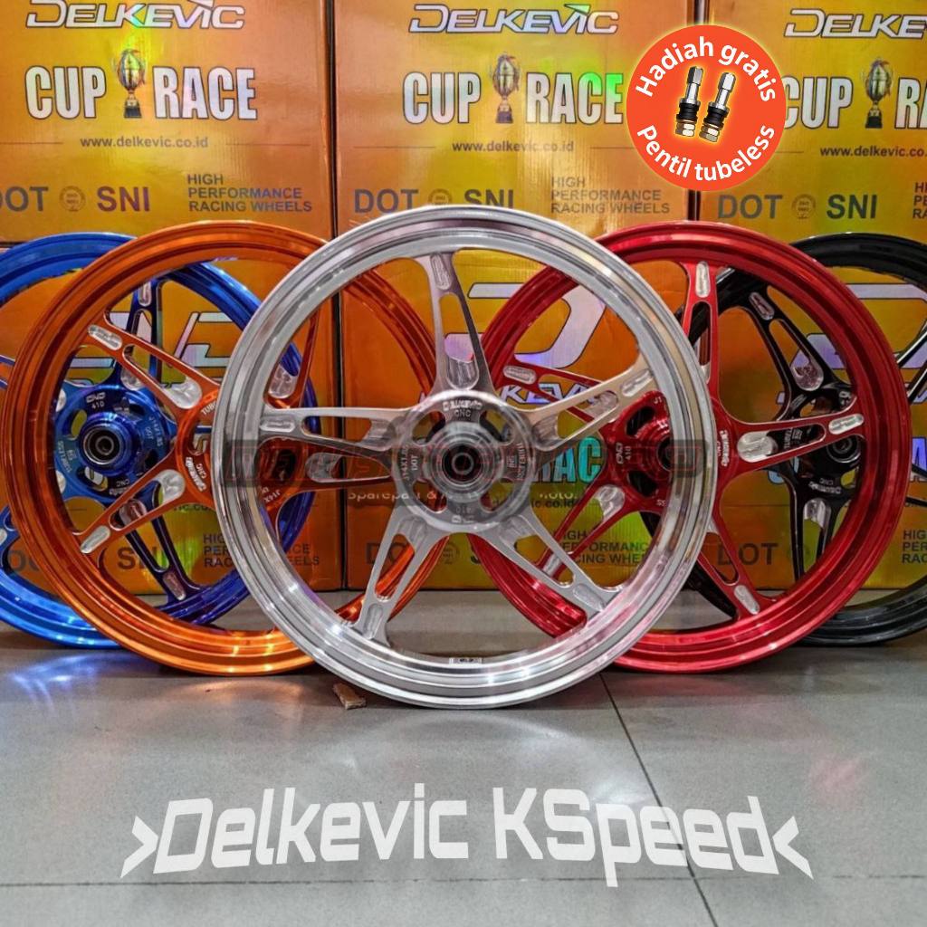 Velg Racing Palang Bintang Laut Delkevic DND K Speed / Kspeed 185 215 Ring 14 CNC Vario 110 CW 125 K
