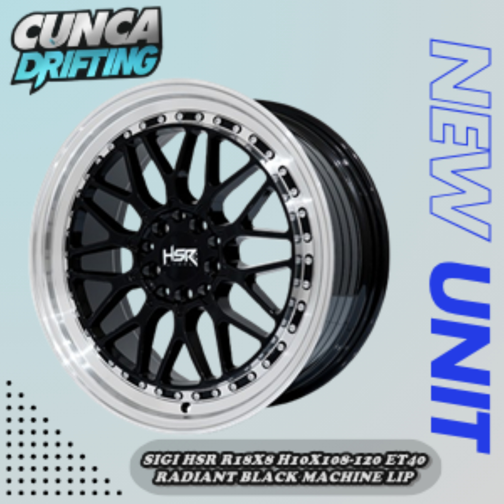 VELG RACING MURAH UNTUK MOBIL BMW M3 E36 VOLVO S40 G30 HSR SIGI R18 VELG MOBIL BMW E46 RING 18