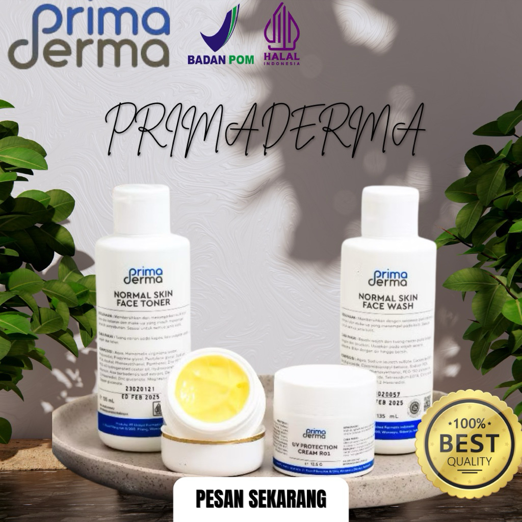 Paket cream PRIMADERMA - Paket Whitening, Acne, Glowing, Flek, Sensitif 100% original