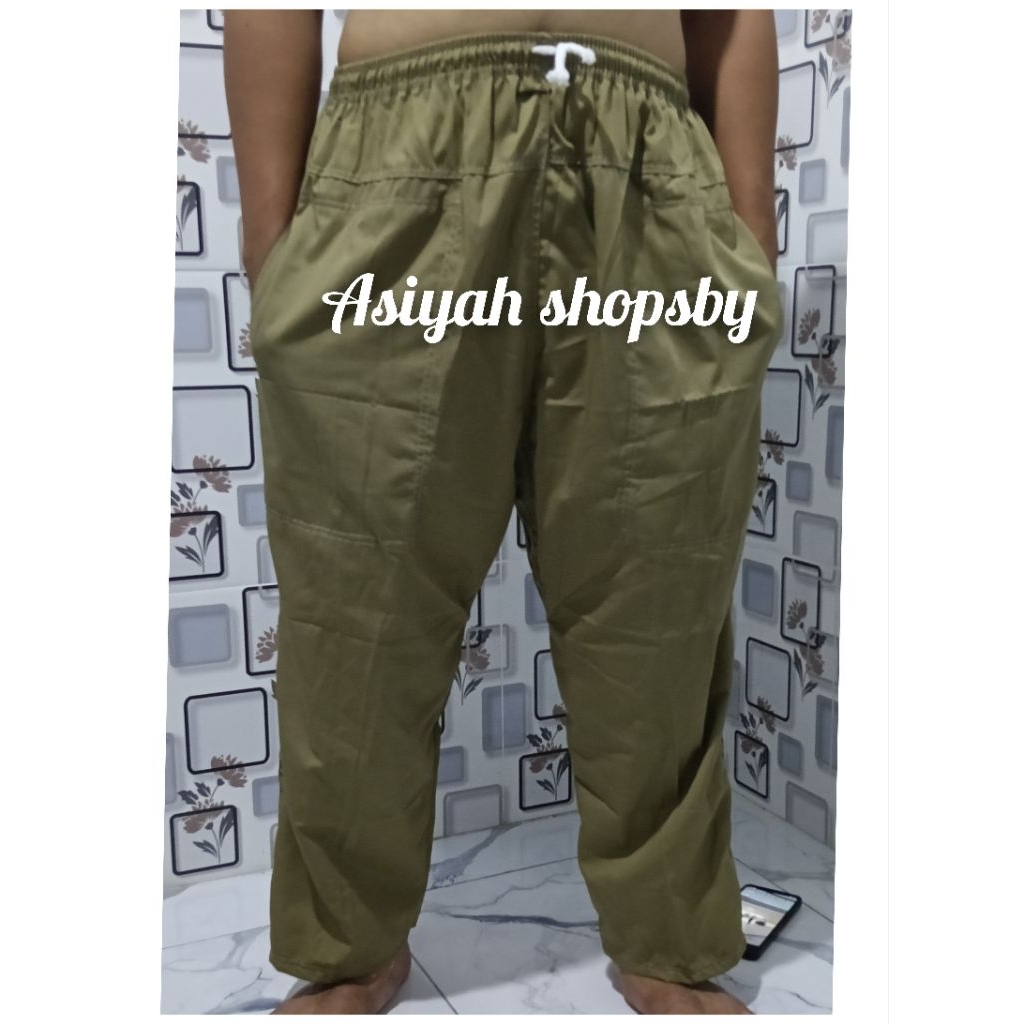 CELANA PANJANG KAIN KOLOR DEWASA JUMBO