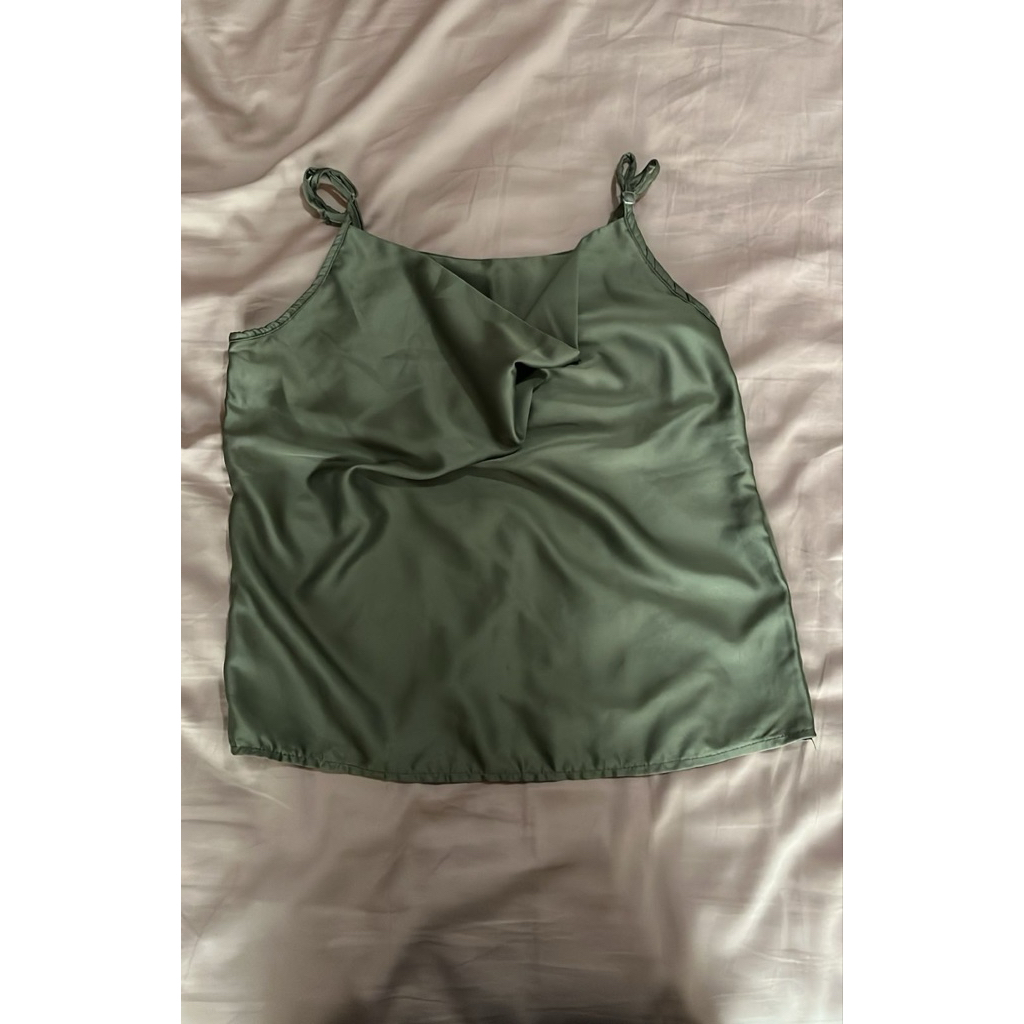 tanktop satin silk