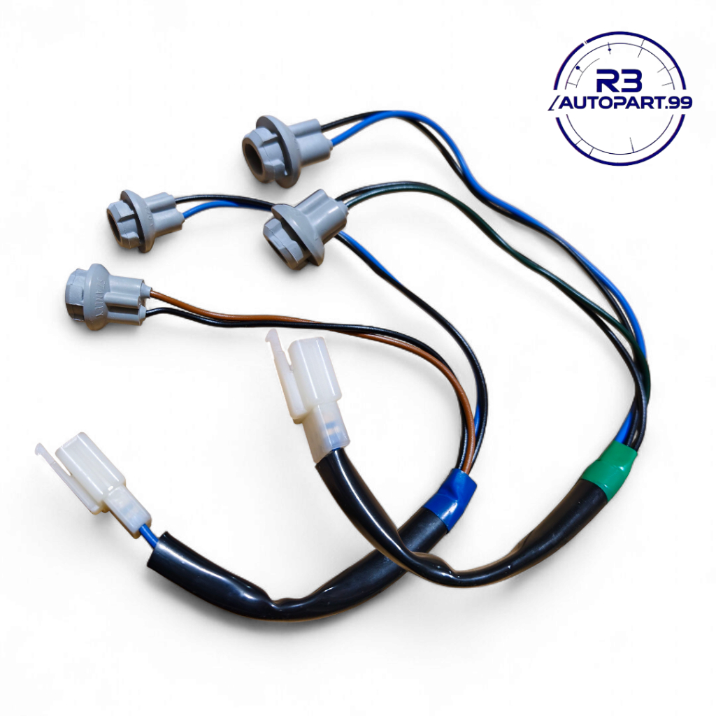 Socket Fitting Lampu Sein Depan Assy Jupiter Mx Old New Robot 5YP 1 Set Kabel Soket Fitting Lampu Se