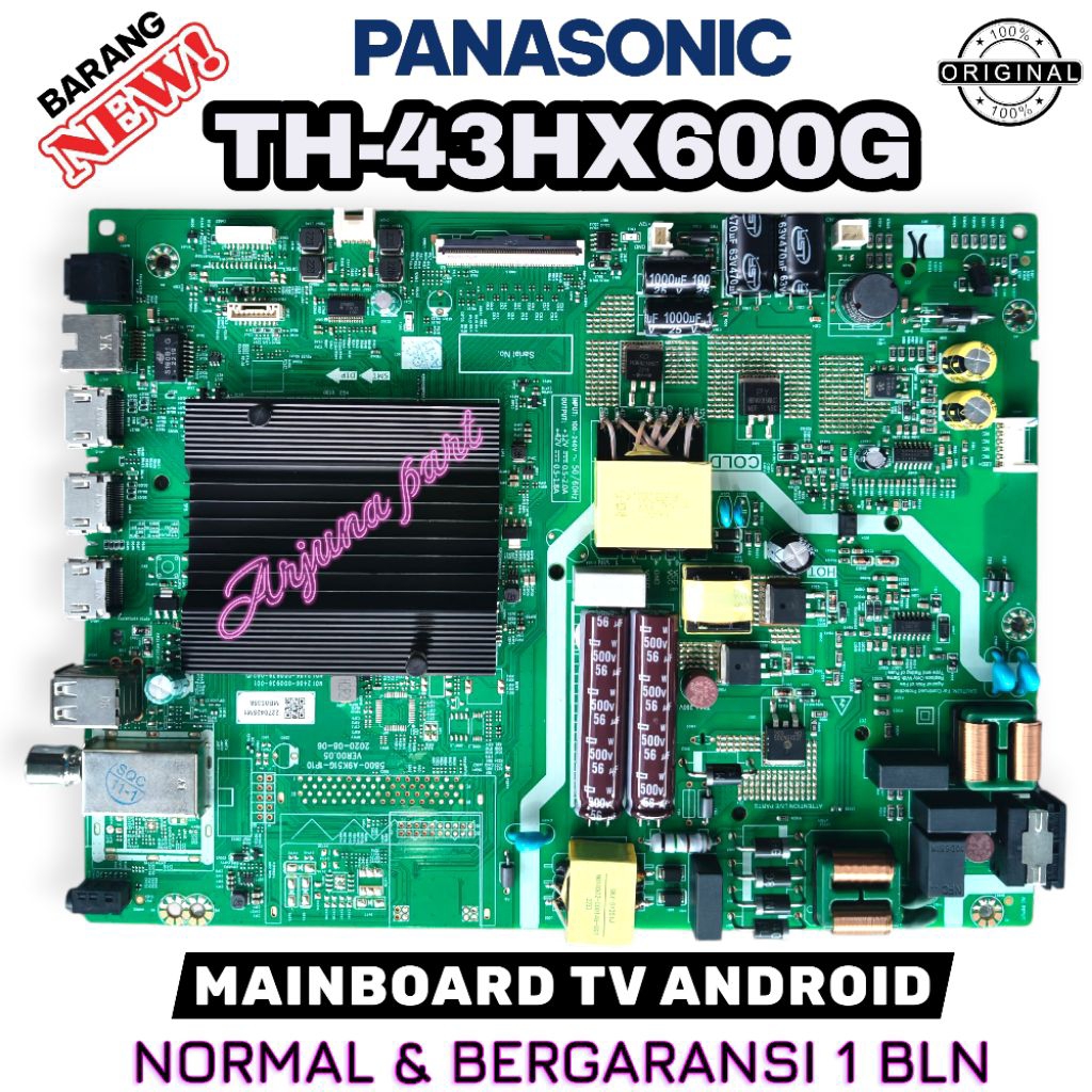 MB TV PANASONIC TH-43HX600G / MAINBOARD TV PANASONIC TH-43HX600G / MESIN TV PANASONIC TH-43HX600G / 