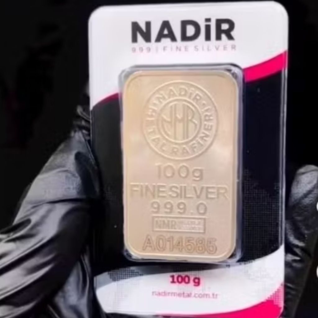 Perak NADIR 100 Gram) 999 Fine Silver