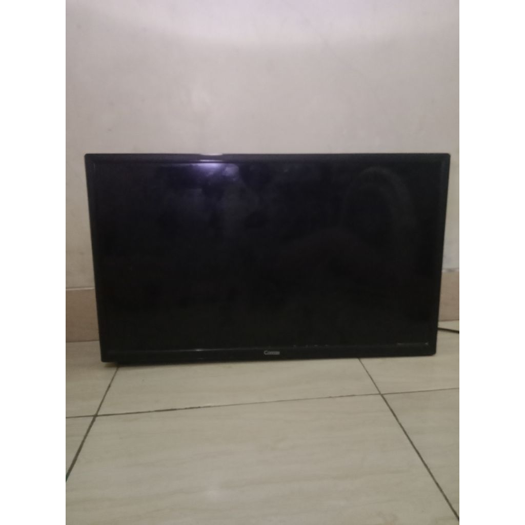 Tv lcd coocaa 20 inc bekas normal