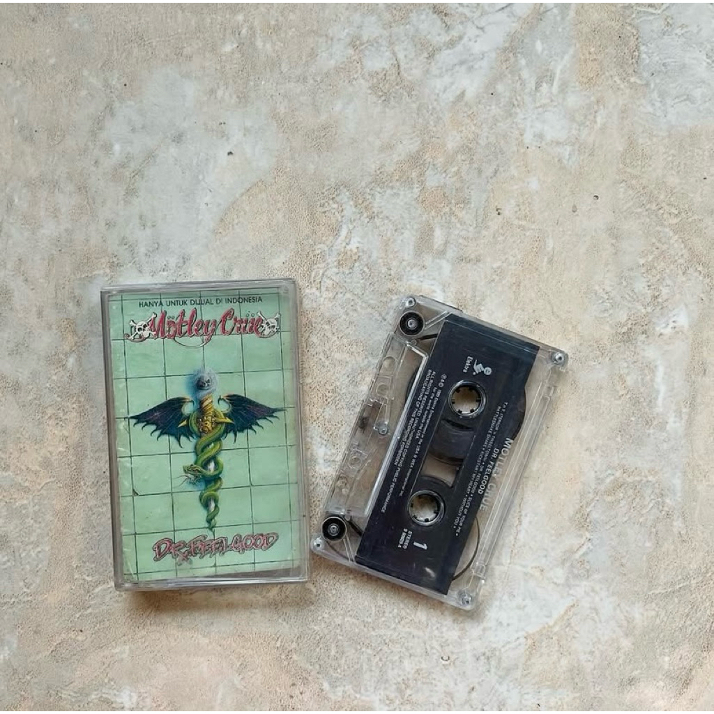 Kaset pita Motley crue - Dr.Feelgood