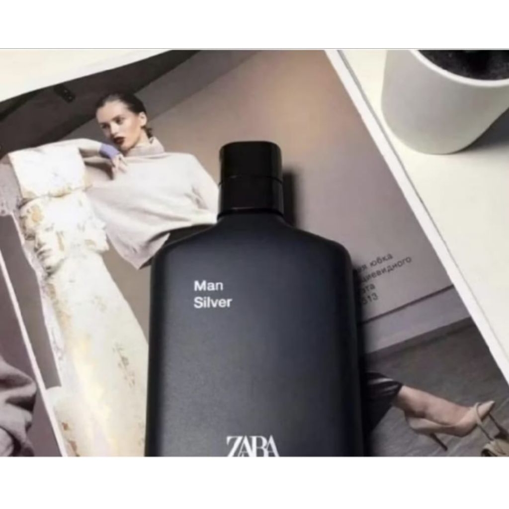 Parfume Original  Zara Man Silver 100ml- parfum pria