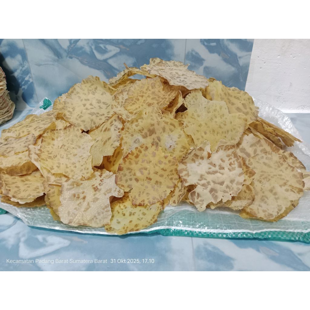 (COD) KERUPUK JENGKOL MENTAH ASLI PADANG