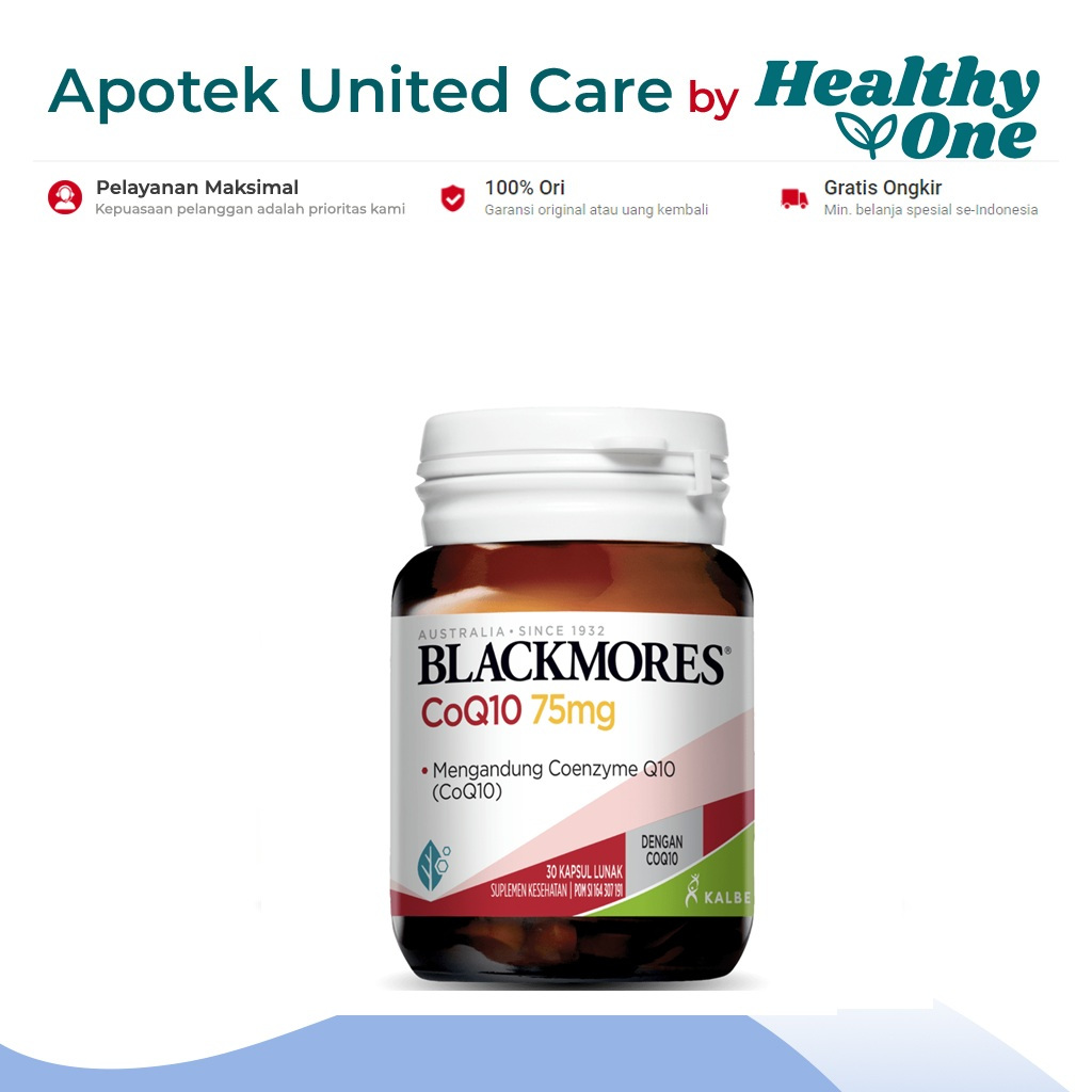 BLACKMORES COQ10 75MG 30 TABLET