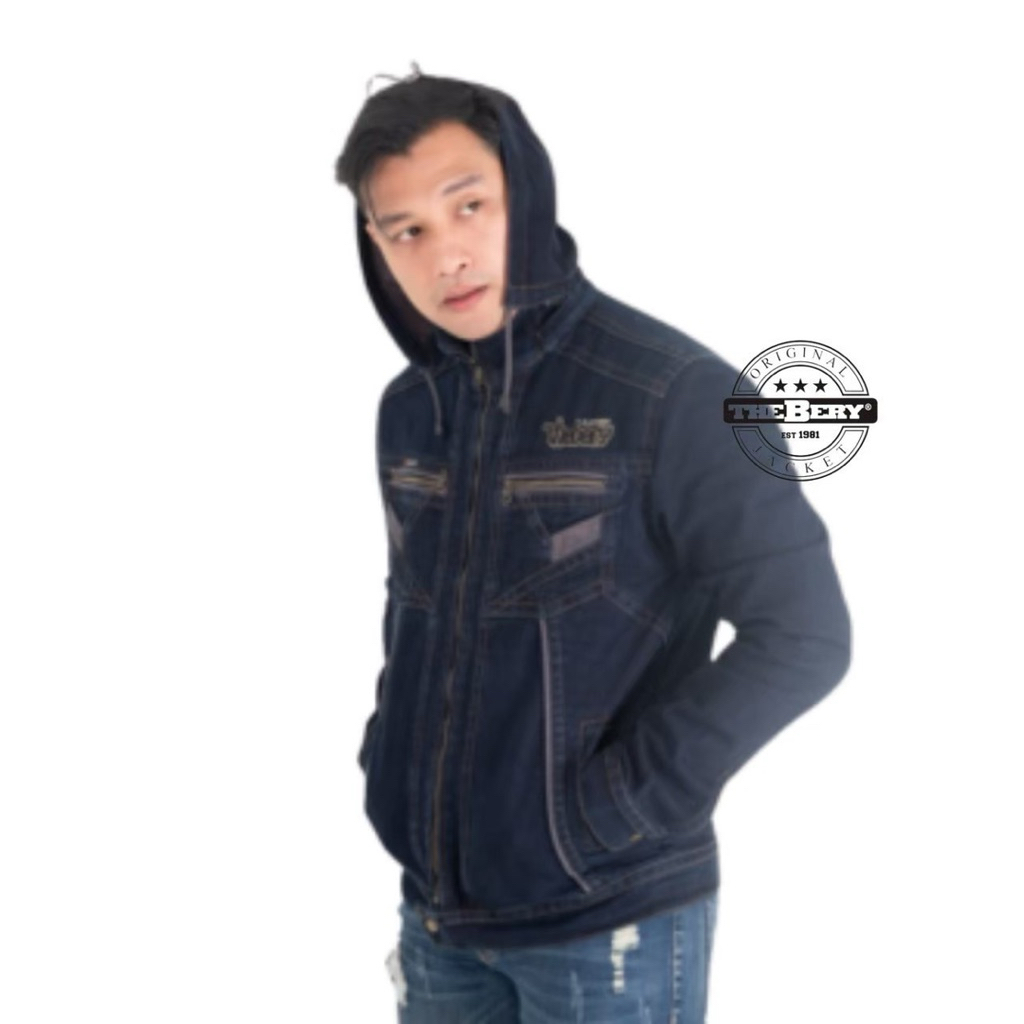 WTC FASHION-Jaket Jeans Pria Denim Trucker Rushland Type III