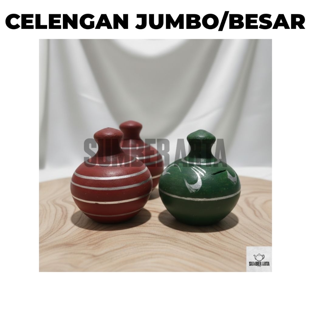 CELENGAN TANAH LIAT JUMBO/CELENGAN BESAR