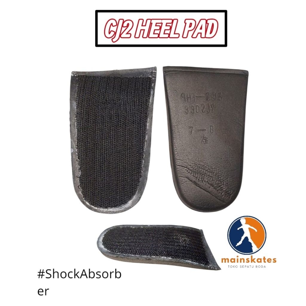 HEEL PAD untuk PADING, SHOCK ABSORBER, PEREDAM GUNCANGAN untuk MODEL SEBA CJ2