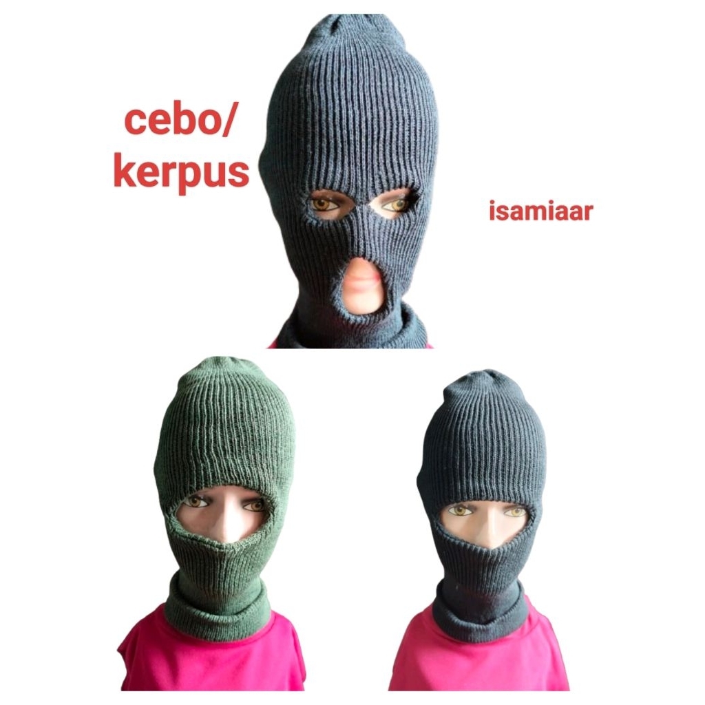 TOPI RAJUT /SEBO/ KUPLUK/ TOPENG/.KERPUS