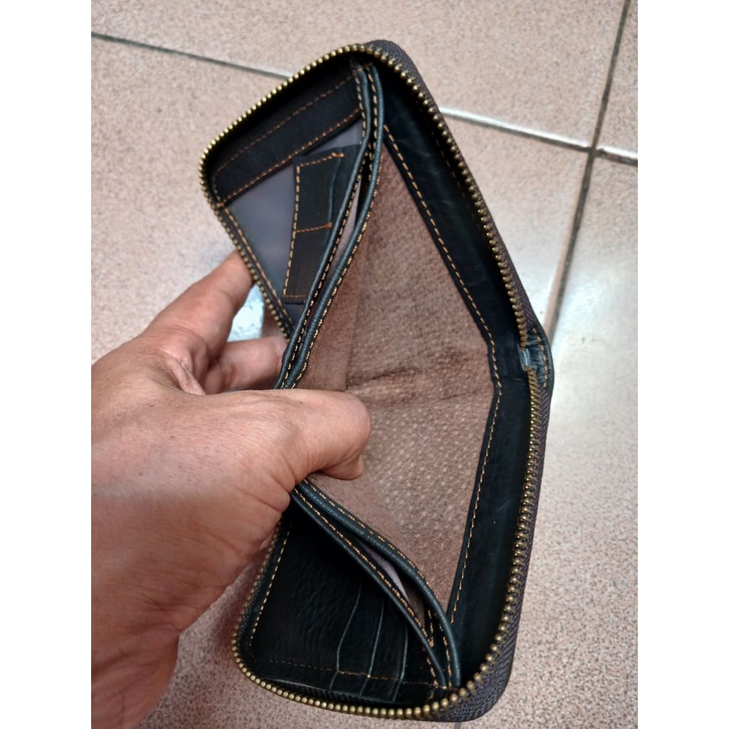 DOMPET LACOSTE ZIPPER