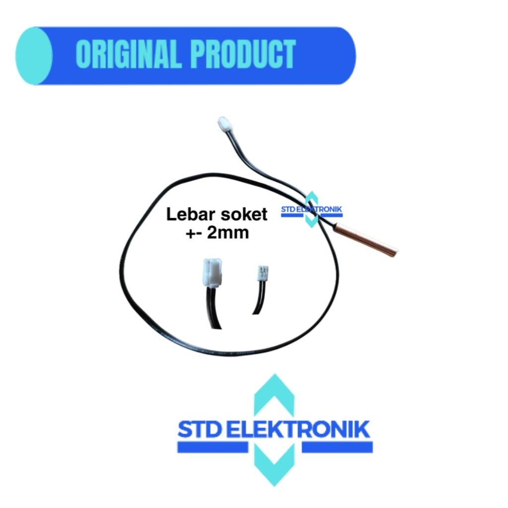 Thermistor AC daikin thailand soket +- 2mm - Sensor suhu ac daikin made in thailand - Termis AC daik