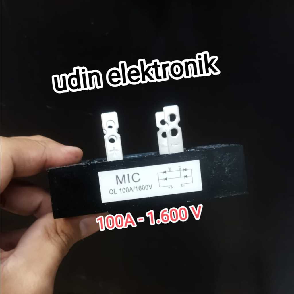 DIODA DIODE BRIDGE 100A 1600V + HEATSINK DIODA KIPROK 100 Ampere 1600 Volt