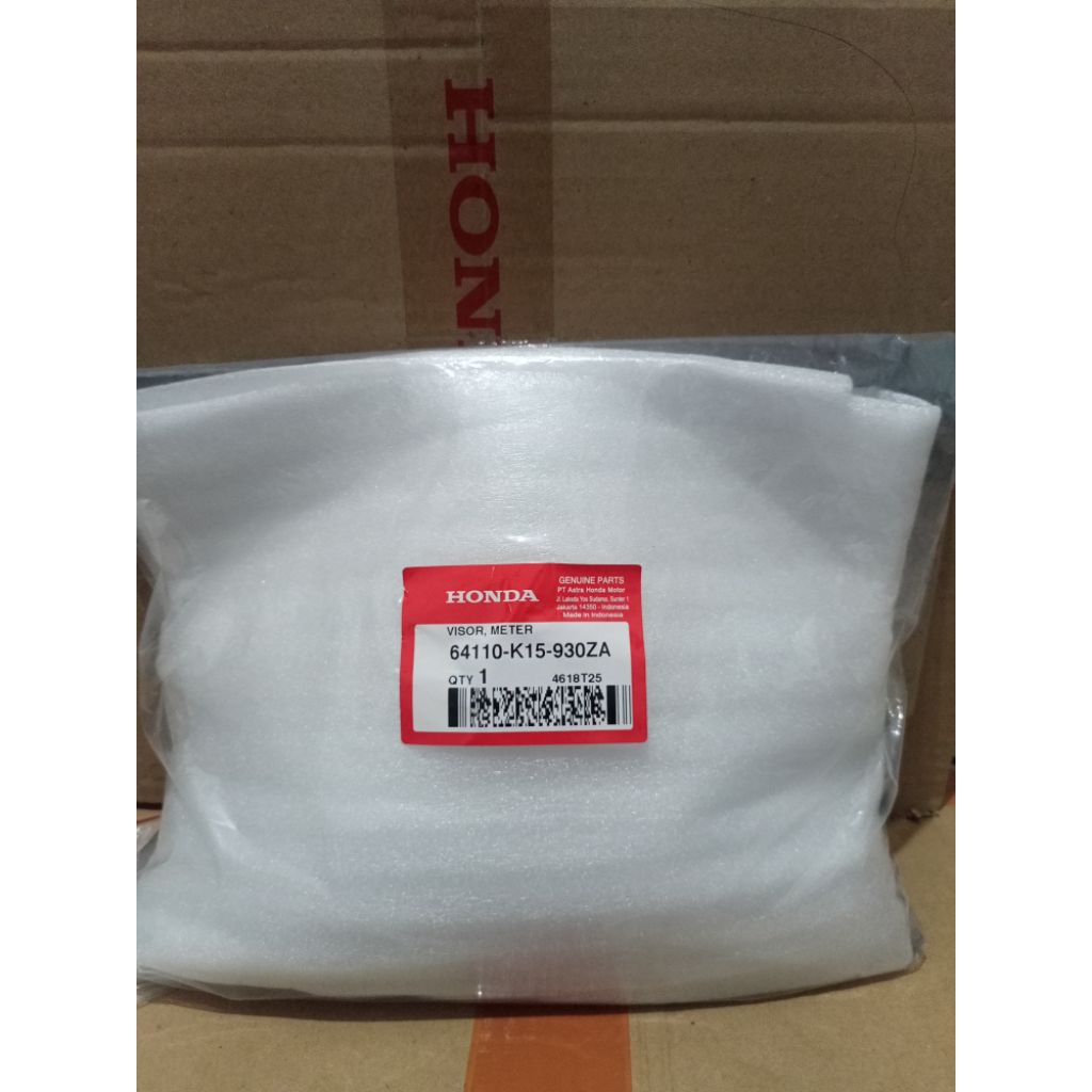 64110-K15-930ZA Visor Meter Batok Depan Honda CB150R StreetFire LED 2015 - 2021. ORIGINAL AHM