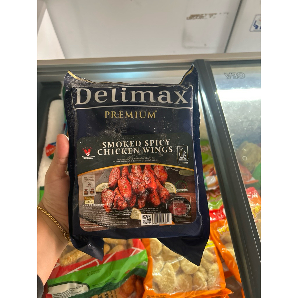 Delimax Premium Smokee Spicy Chiken Wings