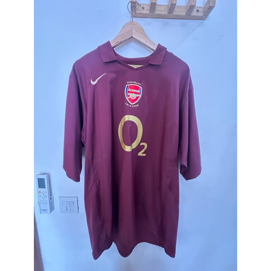 Jersey Arsenal 2005/2006 Original XXL Rare Mint Condition (Hanya Ongkir)