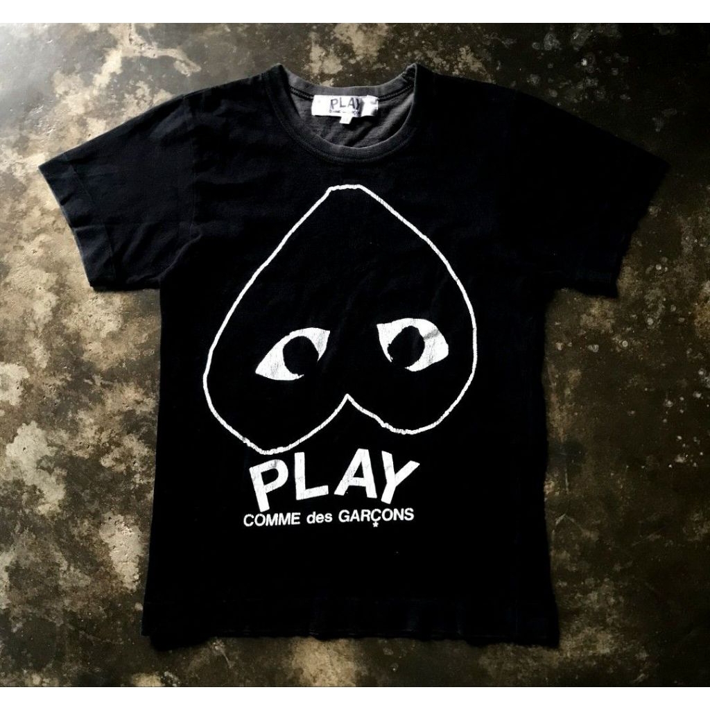 LUXURY PLAY CDG BIG LOGO WOMEN SECTION TEE