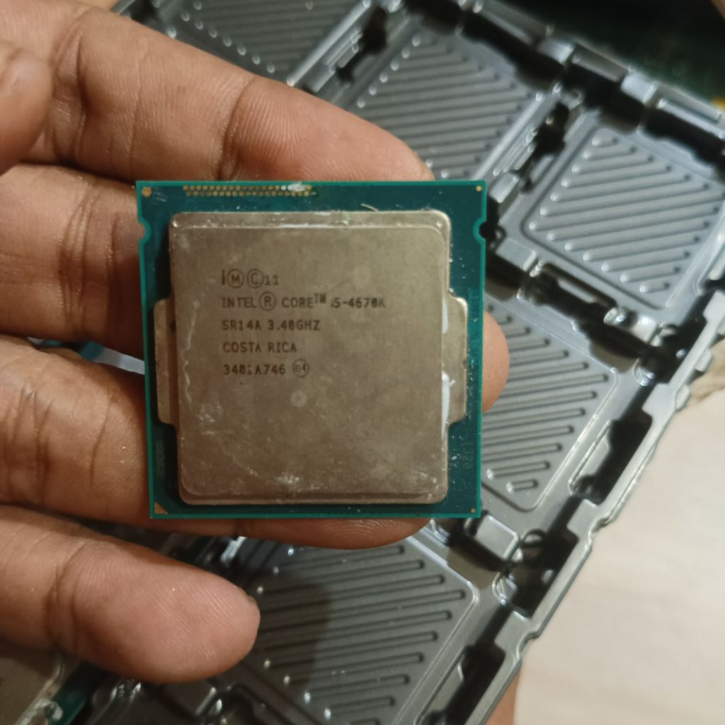 Processor Intel Core i5 4670K 3,4GHz Socket LGA1150 - Processor i5 Gen4