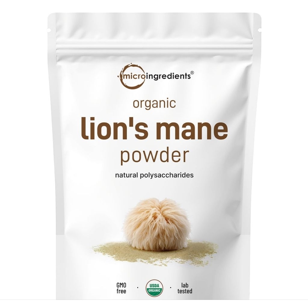 Original Organic Lions Mane Mushroom Supplement Powder - 170 Grams