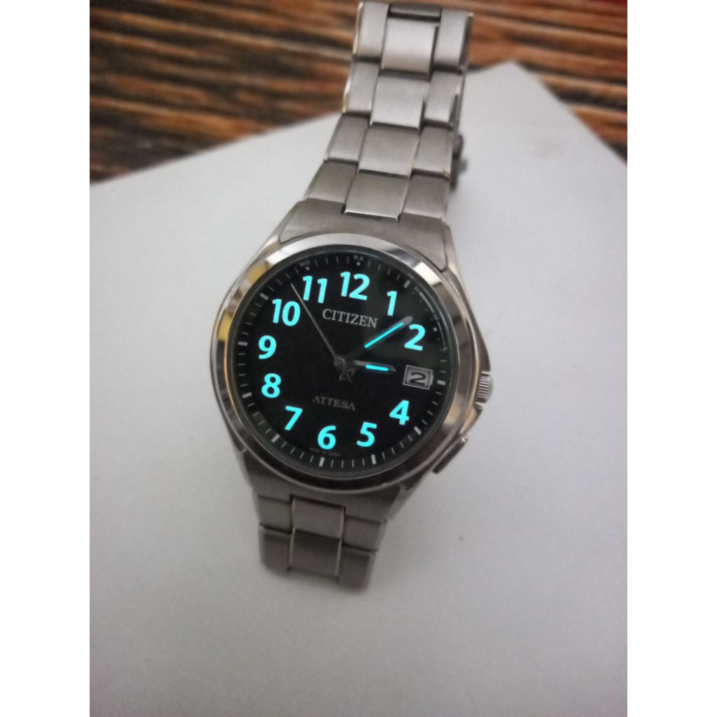 jj03348 jam tangan pria citizen atessa eco drive duratect