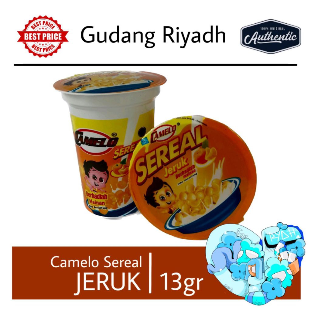 Camelo Sereal Cup Aneka Rasa 13gr