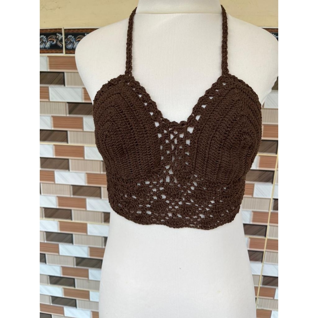 bra bikini top | bh kipas | rajut Bali handmade