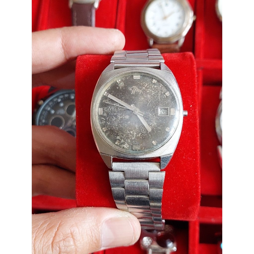 Jam Tangan Bahan Nelson Manual Winding