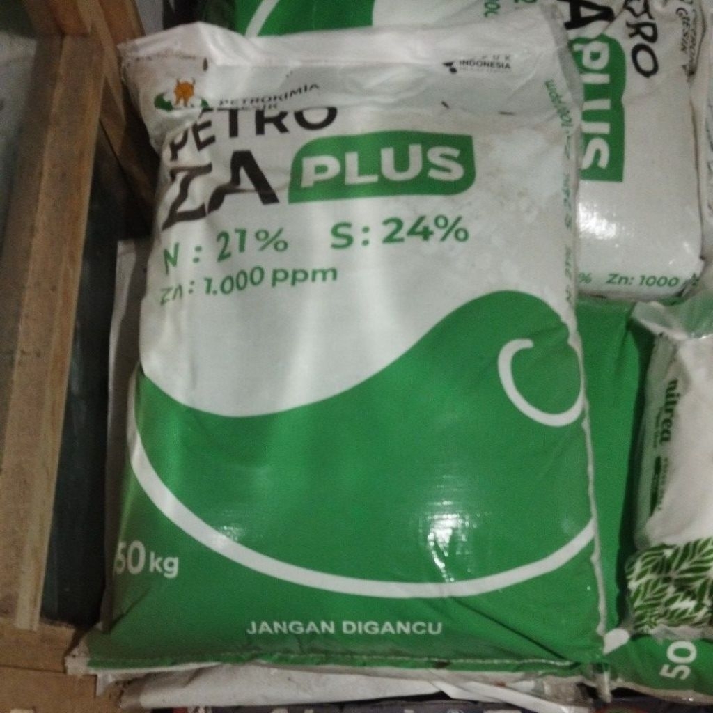 Pupuk ZA Plus kemasan 5 kg repacking